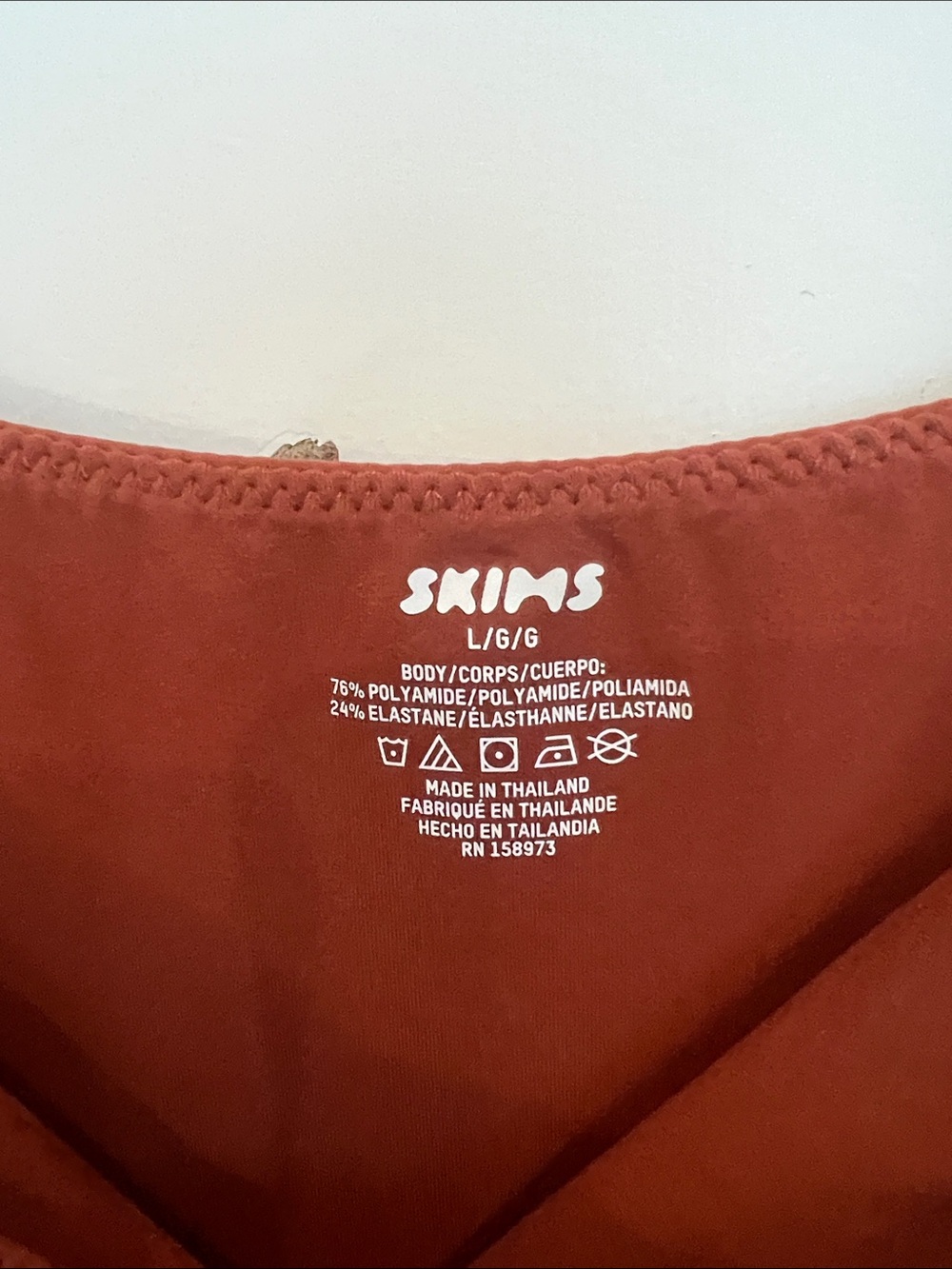 NWT Skims Fits Everybody Long Slip Dress in Bronze. Size Large - Picture 5 of 9